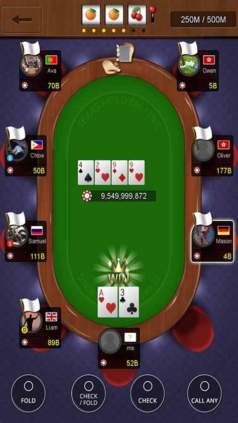 poker king texas holdem app